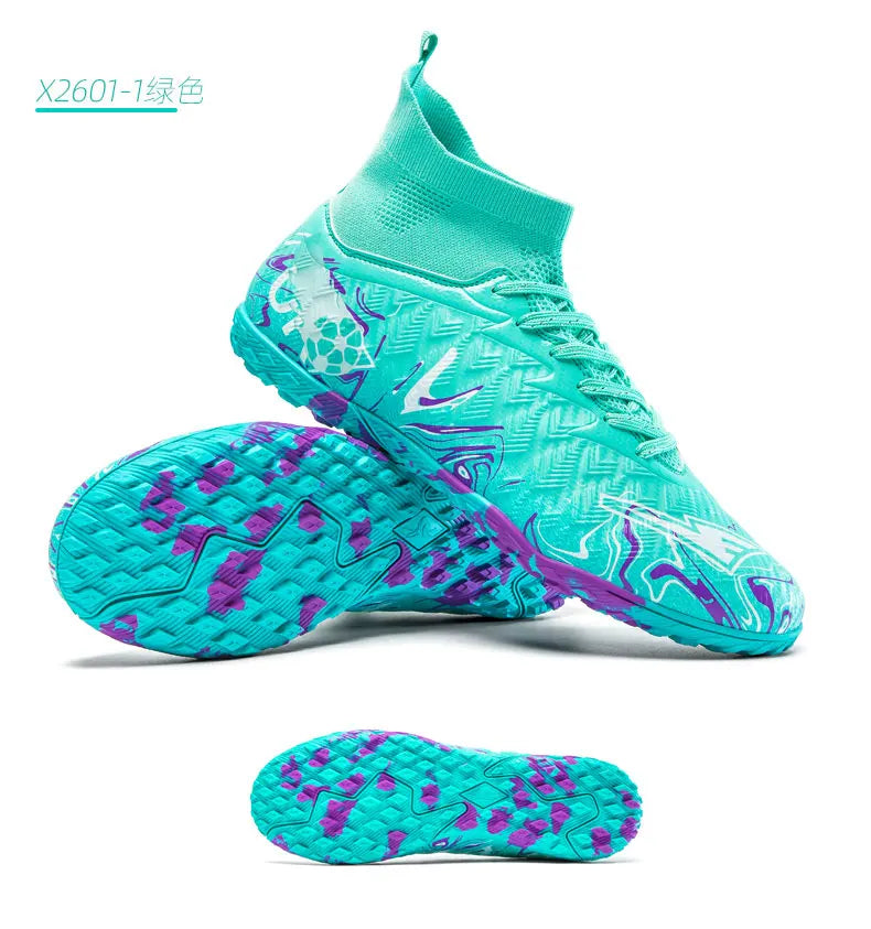 Neue professionelle Fußballschuhe für Herren, rutschfeste Fußballstiefel, Unisex, atmungsaktiv, für Futsal und Sport, neue Stollenschuhe, Dropshipping, ultraleicht