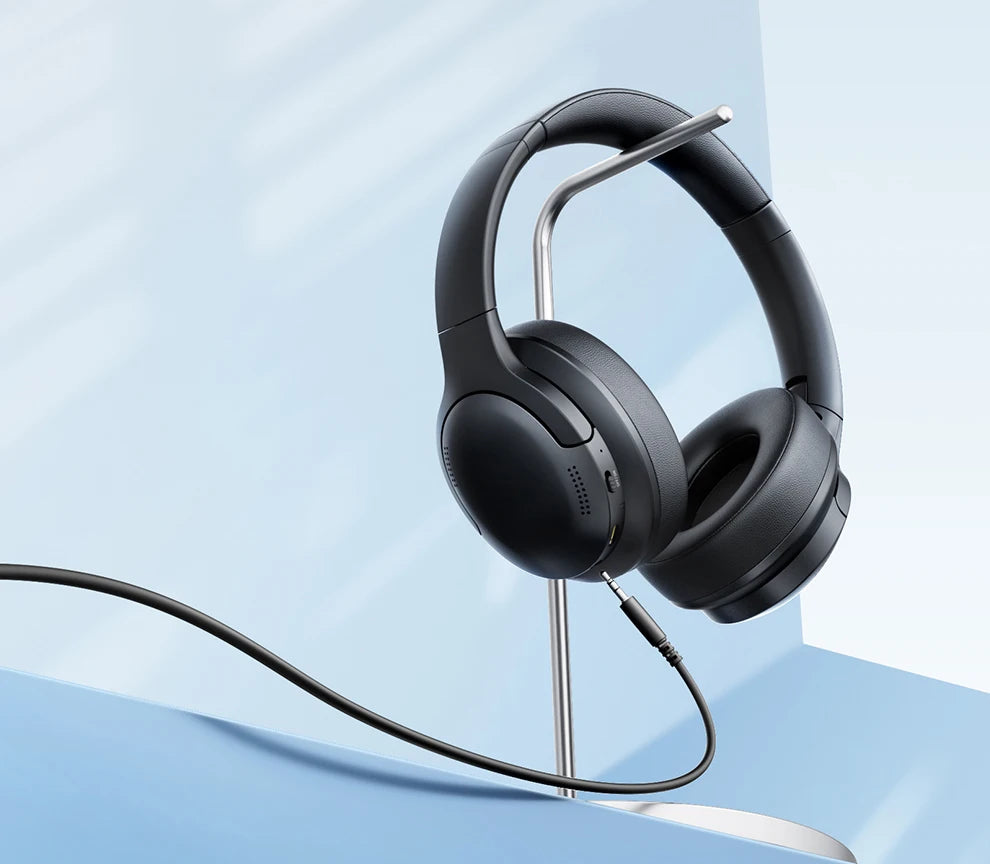 Cuffie over-ear wireless Bluetooth 5.3 Baseus – Driver HiFi da 40mm, autonomia di 70H, headset pieghevole con audio spaziale