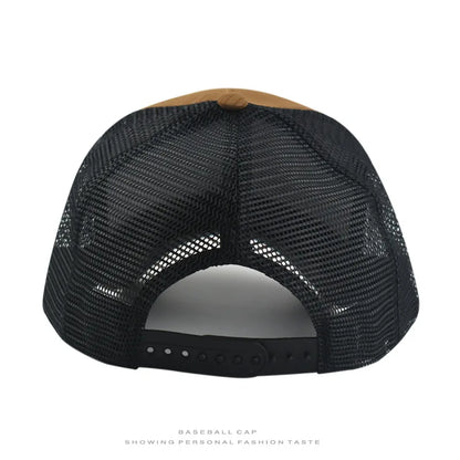 1 Breathable Sun-Protective Embroidered Baseball Cap with Eagle Embroidery, Personalized Design, Unisex, Suitable for Daily Casual Outdoor Use, Sunshade Mesh Cap, Holiday Gift