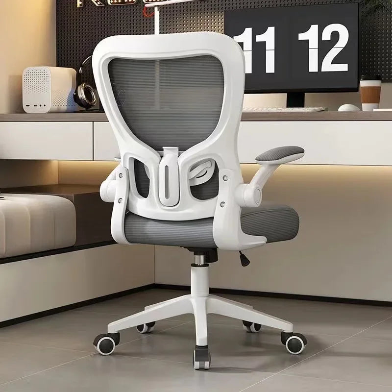 Chaise de jeu ergonomique, confortable pour la maison, idéale pour les longues heures d'étude, les dortoirs, les universités et les bureaux, avec soutien lombaire et réglable, chaises de bureau.