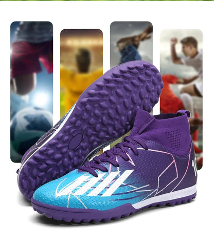 Chaussures de football professionnelles pour hommes, originales, résistantes, décontractées, ultralégères, antidérapantes, pour terrain de football
