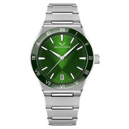 Dropshipping New Fashion Specht & Söhne Luxury Quartz Watch For Men 38MM Stainless Steel Watch Sapphire Crystal 50M Waterproof