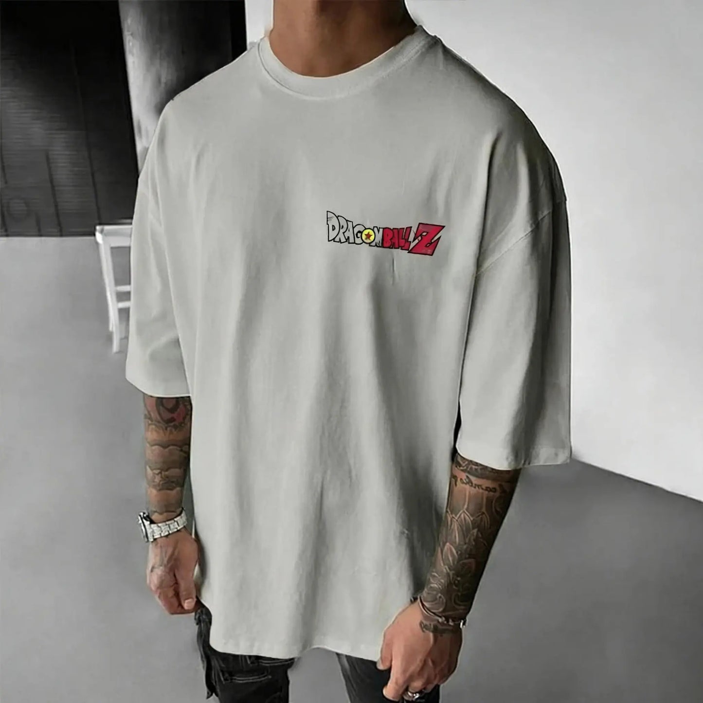 Dragon Ball Super Men's and Women's T-Shirts Bardock Anime Tee Summer Spring Boy's Retro Short Sleeves Parent-child Outfits