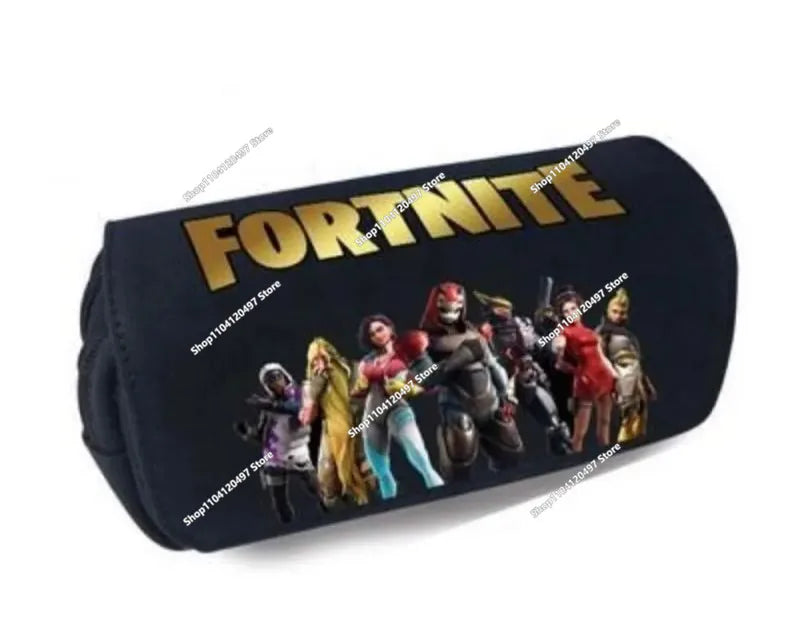 Fortnite Kinder-Stiftetasche Kawaii-Federmäppchen mit großem Fassungsvermögen, wasserdichte tragbare Cosplay-Stiftetasche, Büro-Schreibwaren, Geschenkspielzeug