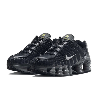 Nike Shox TL Low Women Running Shoes - Full-Length Shox Columns Bouncy Cushion Breathable Mesh Sneakers FV0939-001