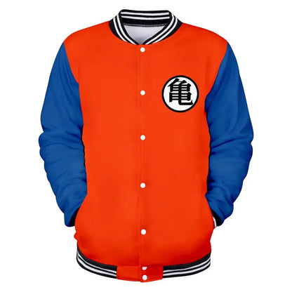 Dragon Ball Goku Kid Men Zipper Hoodie Cartoon Japan Style Anime Women Sweatshirt 2025 New Fashion Children Jackets Coat, produit gaming premium Fraquane