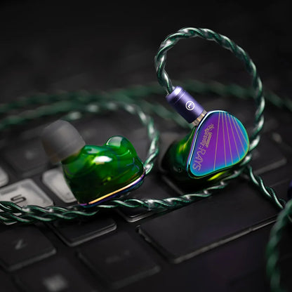 MOONDROP RAYS Gaming Earphones USB-C DSP Gaming IEMs – HiFi Wired In-Ear Gaming Earbuds with AI Noise Cancelling Microphone