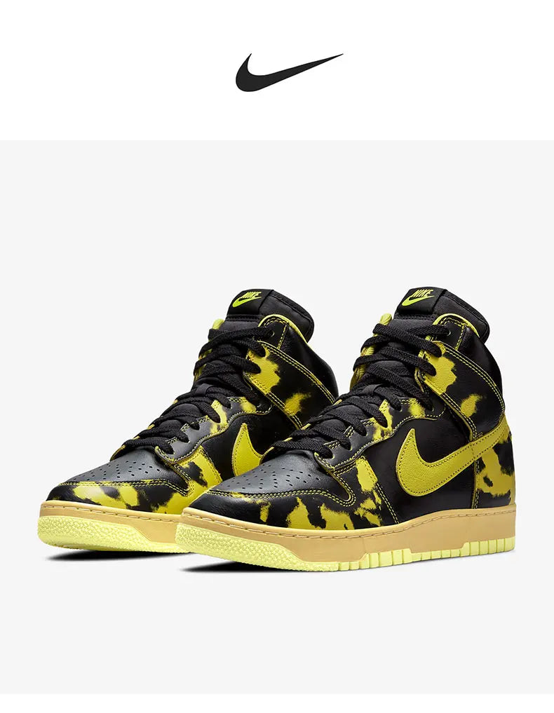 Nike Dunk genuínos para homem e mulher, sapatilhas desportivas e casuais confortáveis, respiráveis e resistentes ao desgaste DD9404-001