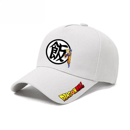 Czapka z daszkiem Dragon Ball Master Roshi Son Goku – kreatywny nadruk z literami z anime o wysokiej wartości, unisex, codzienna, uniwersalna czapka baseballowa