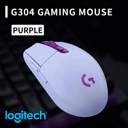 Logitech G102 G203 laidinė žaidimų pelė, 2.1 metro ilgio laidas, 8000 DPI, RGB efektai, skirta PC, nešiojamajam kompiuteriui, biurui ir gamer’iams, lanksti
