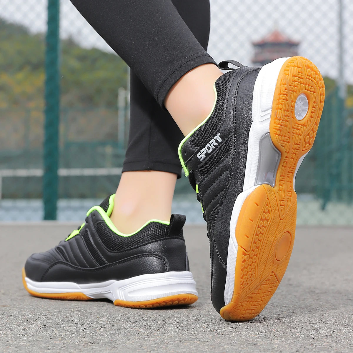 Badminton Shoes, Men's Sports Shoes, Non-Slip, Breathable, Lightweight Sports Shoes, Competition Training Shoes, Table Tennis Shoes, Tennis Shoes