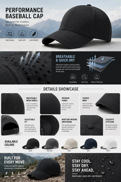 Summer New Neutral Dragon Ball Sports Baseball Hat Outdoor Sunscreen Leisure Travel Hat Anime Enthusiast Gift