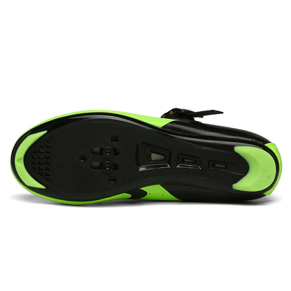 New Men’s and Women’s Bicycle Shoes Outdoor Cycling Shoes with Three Functional Soles Professional Training Shoes