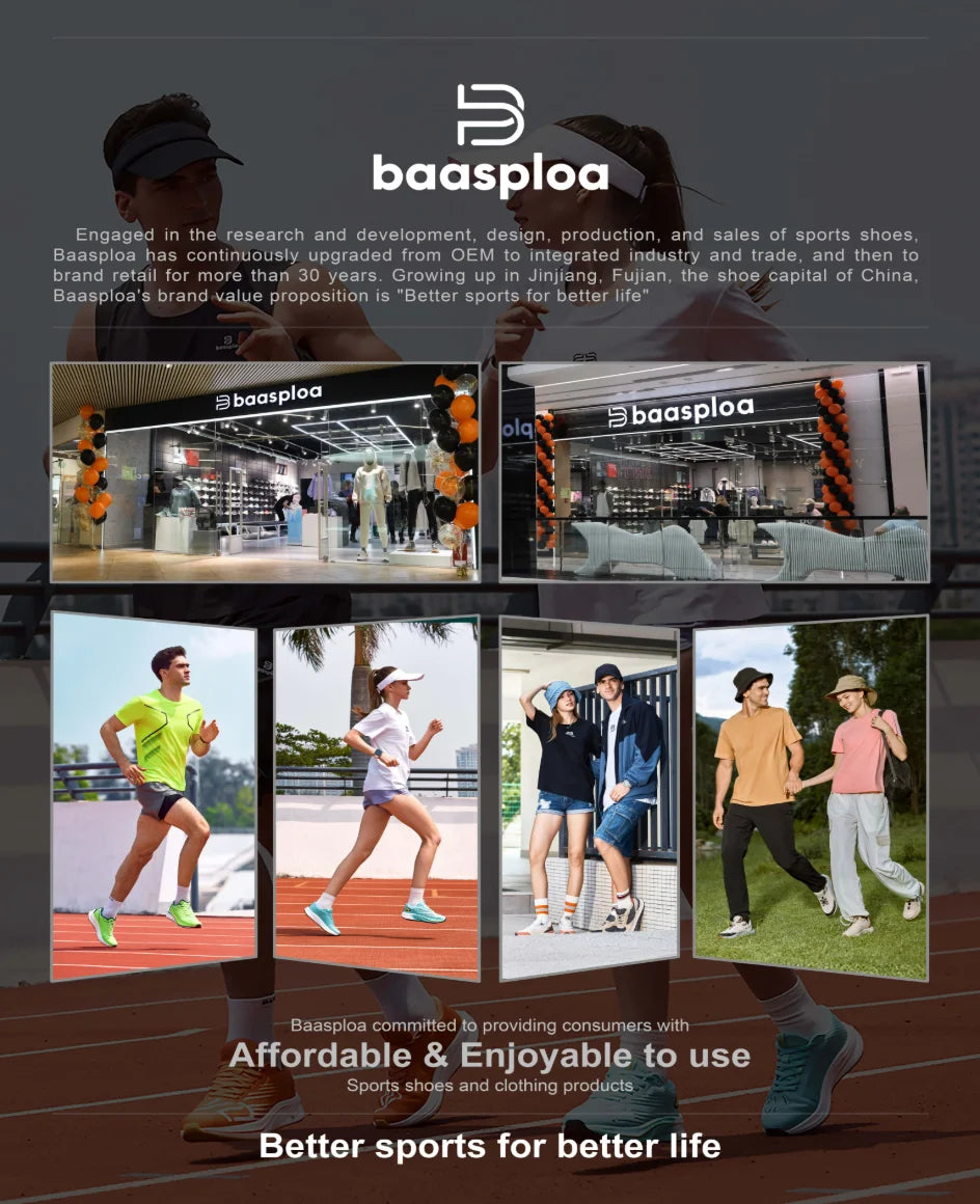 Sapatos de Caminhada Baasploa para Homem, Outdoor e Escalada, em Malha Respirável, para Viagem e Caminhada, Antiderrapantes, Resistentes ao Desgaste, Confortáveis, Tipo Sneaker