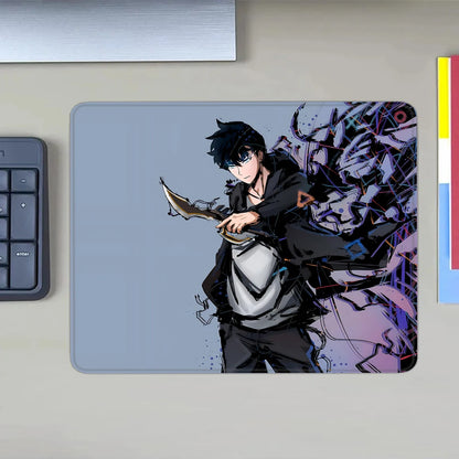 Popular Comics Solo Levelings Gaming Mouse Pad XS Small Mousepad For PC Gamer Desktop Decoration Office Mouse Mat Deskmat Rug