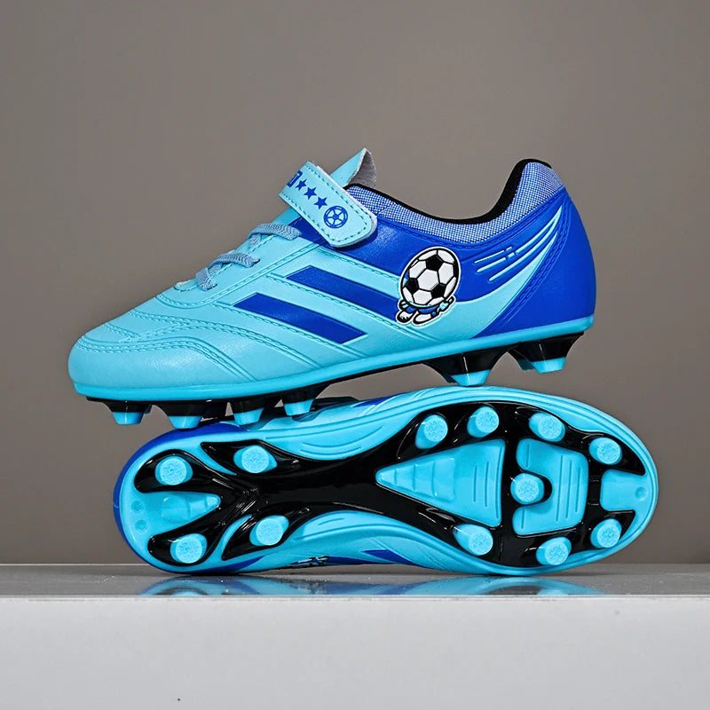 Chaussures de football pour enfants, garçons et filles, crampons de football à tige basse, baskets d'entraînement en plein air pour enfants, bottes de football tendance pour étudiants