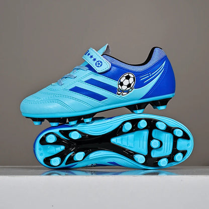Chaussures de football pour enfants, garçons et filles, crampons de football à tige basse, baskets d'entraînement en plein air pour enfants, bottes de football tendance pour étudiants