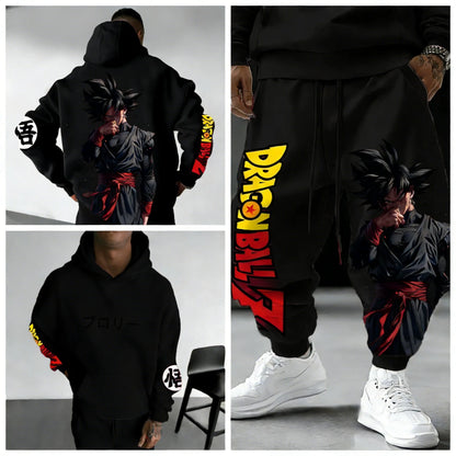 2026 Pok É Mon Animation Printed Hoodie and Pants Set for Men and Women, Casual Style Fashion Set