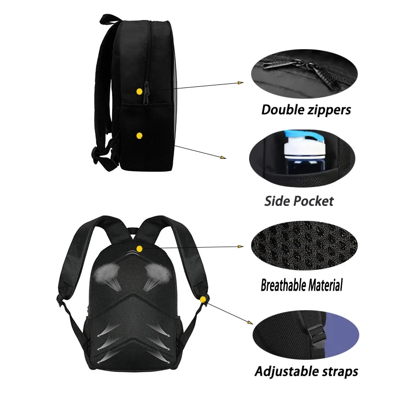 Zaini FortniteS per bambini, maschi e femmine, regalo di compleanno per studenti, borse scuola per bambini unisex, zaino da campeggio resistente