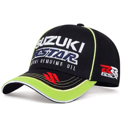 Suzuki Star Embroidery Baseball Cap 2026 Popular Motorcycle Racing Casual Fashion Sun Hat Duckbill Cap for Men Women
