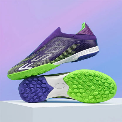 New Men Sneakers Match Grass Cleats High-quality Soccer Shoes Futsal Football Boots Non-Slip Indoor Hot-selling High-top Outdoor