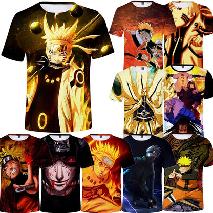 Summer Men Akatsuki T-Shirt 3D Printed The Hulk Tops Tees Male Casual Crew Neck Short Sleeve Clothing Fashion Streetwear