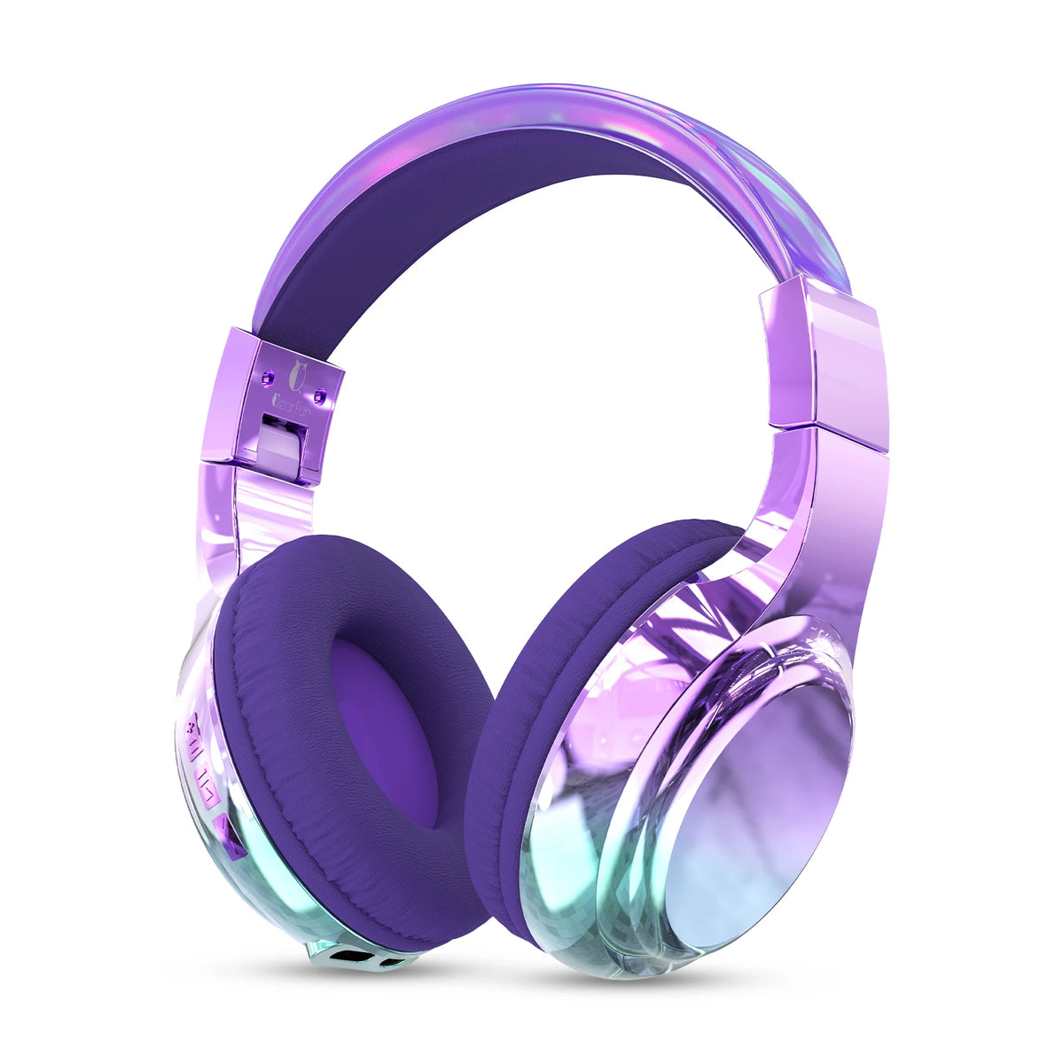 Écouteurs Bluetooth brillants pour enfants et filles, casque stéréo sans fil avec micro, pour l'école et les voyages, casque musical pour enfants, cadeaux pour enfants