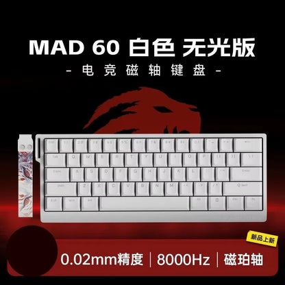 Madcatz Mad60 Mad68 HE 8k mechanische Tastatur mit magnetischen Schaltern, kabelgebunden, 60%/68%, Gaming-Tastaturen, Rapid Trigger, Custom-Tastaturen