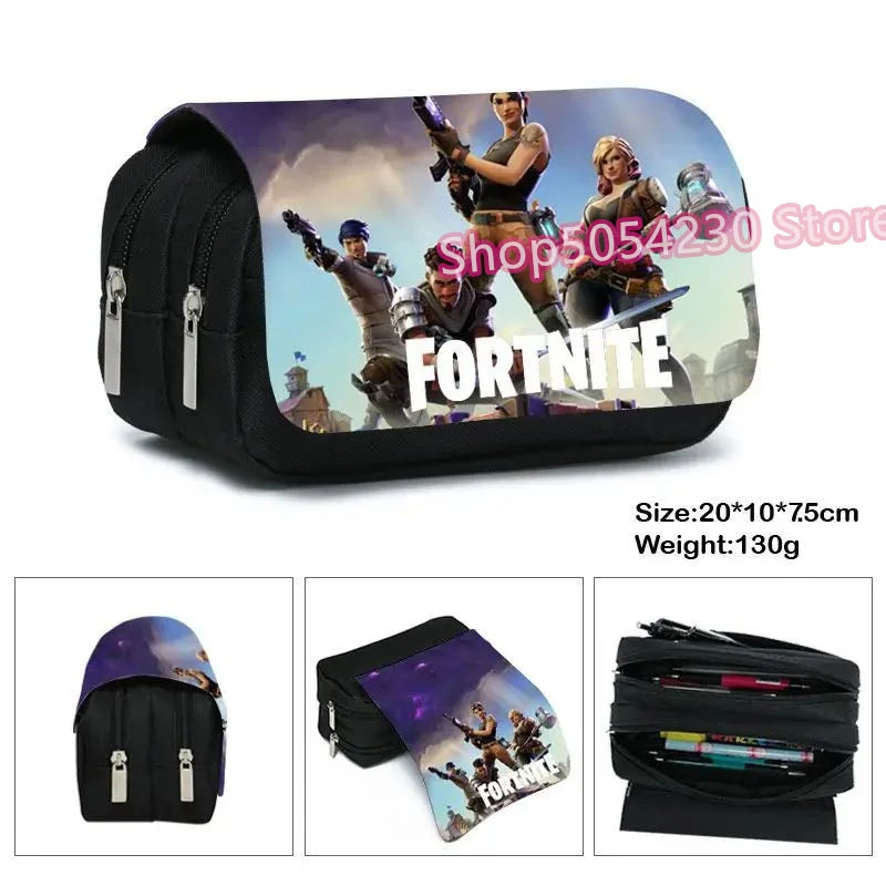 Zaino Fortnited 3PCS per ragazzi, Victory Game, 16 Inch, resistente all’acqua, per scuola materna, zaino scolastico cool per scuola elementare