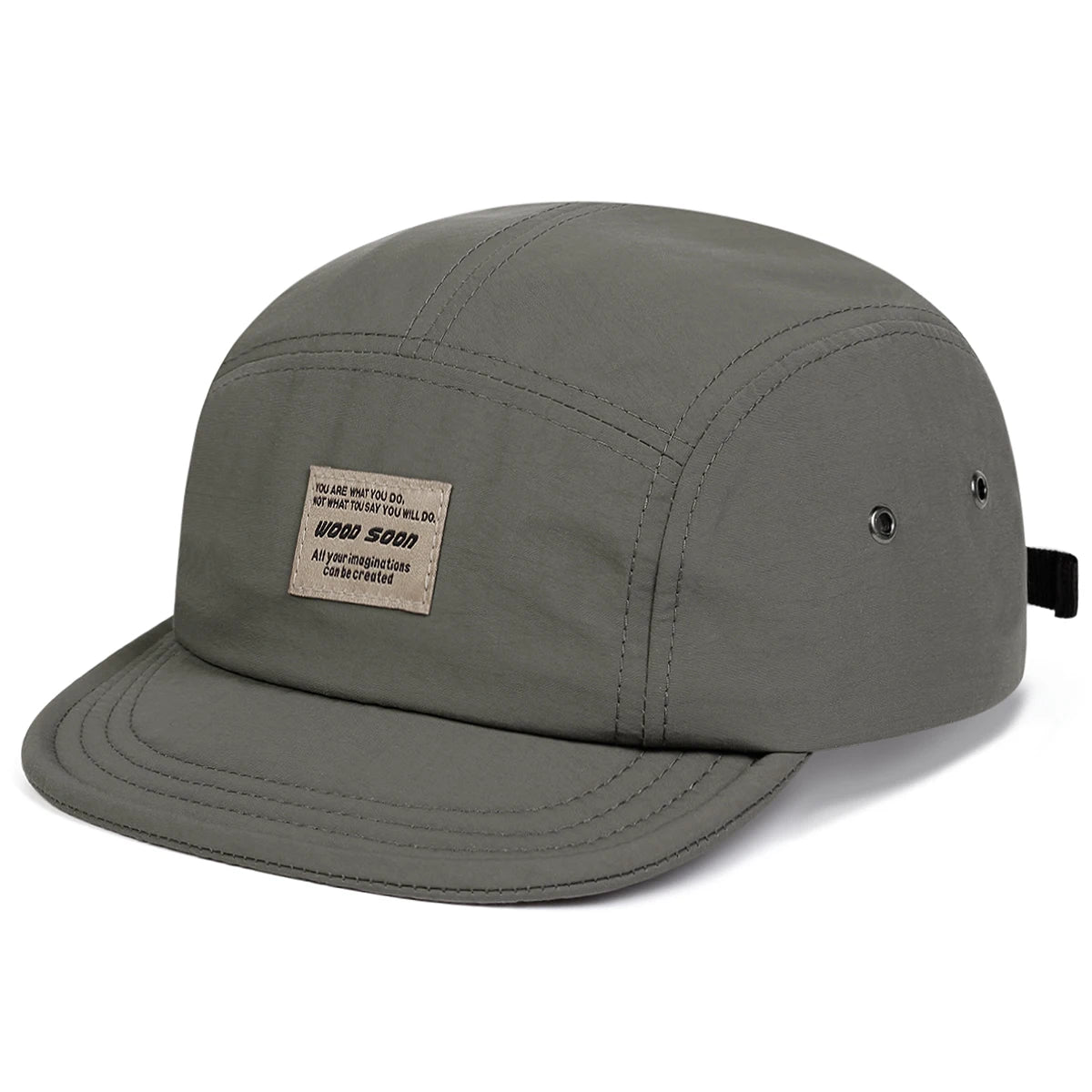 Unisex WOOD SOON Letter Label Quick Drying Baseball Caps Spring Summer Outdoor Adjustable Casual Hats Sunscreen Hat Sports Cap
