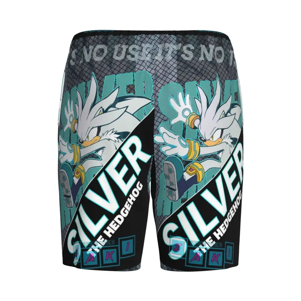 Custom Shadow The Hedgehog Sonic Poster Short Pajama Pants Men Sleepwear Sleep Lounge Bottom Shorts Sleeping Pants