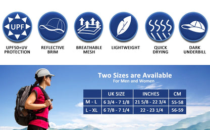 Unisex Quick Dry Running Baseball Cap Adorable Summer Sun Fishing Hat for Men Women Teens Embroidered Cool Outdoor Cap