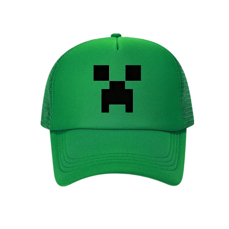 Casquette de baseball unisexe « Totem of Undying Hat » pour cosplay, style cyberpunk, motif pixel, accessoires de plein air