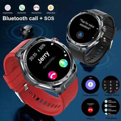 Smart Watch Men High-end Health Blood Pressure Blood Oxygen Lipids Uric Acid Sapphire Smart Watches Ai GPT Custom Dial ECG 2026