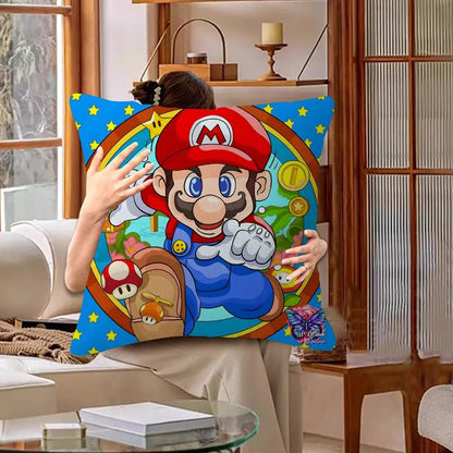 Anime Supers M-Marios Pillowcases Home Bedding Decorative Pillow Cover Wedding Super Soft Pillow Case