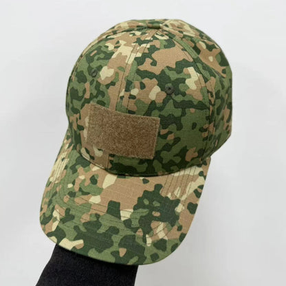 Casquette de baseball M19 NFP multicolore, camouflage Flecktran, pour homme, pour les activités de plein air, verte