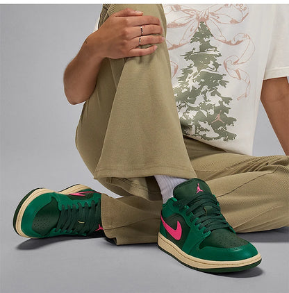 Nike genuine JORDAN Scarpe da skate sportive da donna ricamate, leggere e ammortizzate DC0774-162