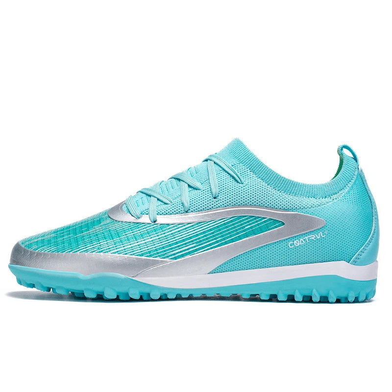 Scarpe da calcio TF da uomo, sneakers professionali per calcetto e futsal, scarpe da soccer casual da uomo di alta qualità per allenamento