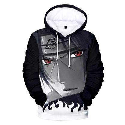 New Naruto Hoodies Character Suit 3D Digital Color Printed Hoodie Sports and Leisure Pullover Hooded Sweatshirt for Men Women