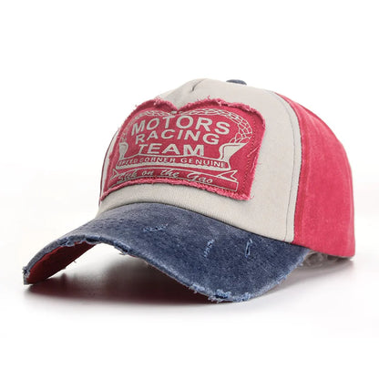 Casquette de baseball en coton printemps-été pour homme, style délavé et vieilli, chapeaux pour homme et femme, casquette de soleil pour l'extérieur, casquettes hip-hop, style décontracté, multicolore