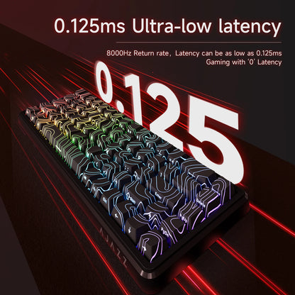 AJAZZ AK680 MAX Magnetic Axis Wired Keyboard 0.125ms Ultra-Low Latency Professional Gaming Keyboard