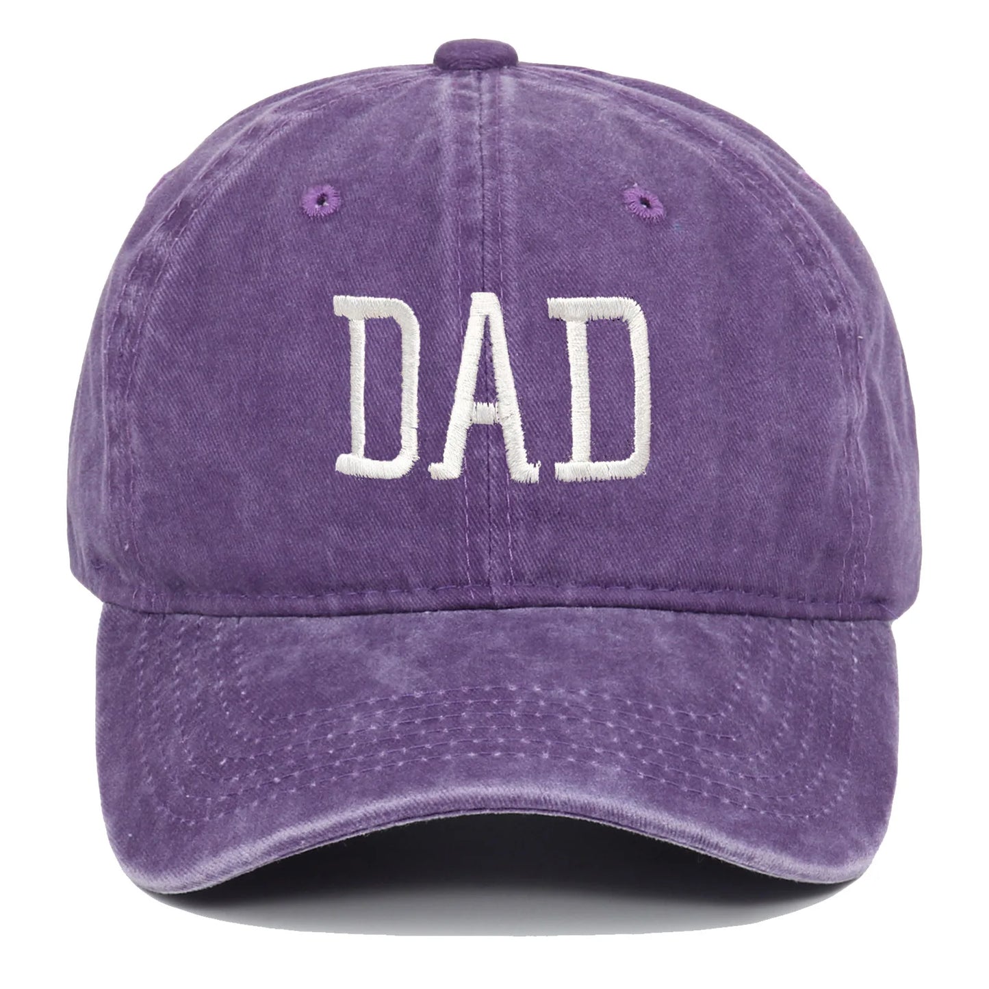 Mom and Dad Embroidered Baseball Hat Retro Sports Running Sunscreen Leisure Daily Versatile Travel Duck Tongue Hat
