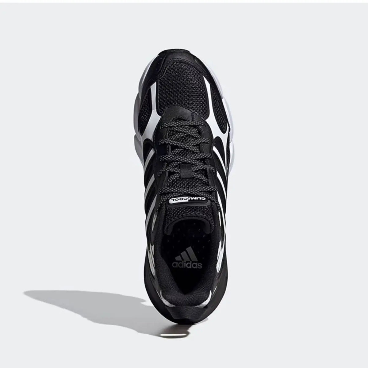 adidas CLIMACOOL VENTO 3.0, chaussures de course à lacets, confortables pour tous les jours, en maille, basses, décontractées, pour les trajets urbains, unisexe, noir, blanc, bleu