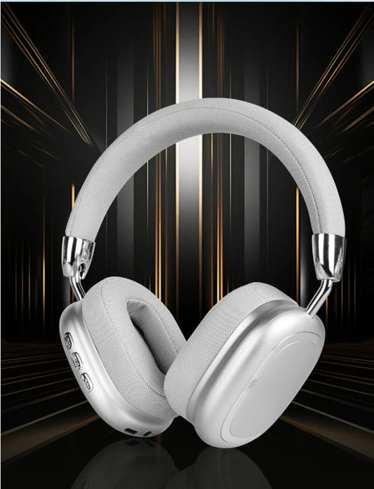 Casque sans fil circumaural, puce Jerry 5.3, longue autonomie, casque sans fil pour bureau et musique, casque de jeu sans fil
