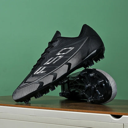 Nouvelles chaussures de football pour hommes, chaussures de futsal à cheville haute, respirantes, antidérapantes, de haute qualité, ultralégères, chaussures de sport, chaussures de match en plein air