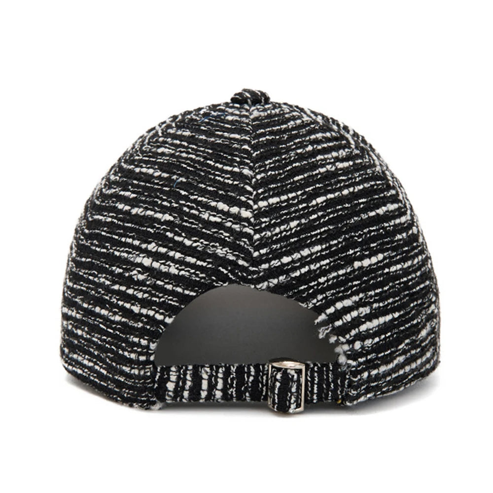 FS Fashion Casquette de baseball rayée noir et blanc pour homme, casquette décontractée coréenne pour femme, casquette d'été streetwear, casquette de camionneur, Gorra Hombre