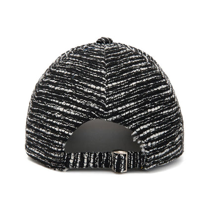 FS Fashion Casquette de baseball rayée noir et blanc pour homme, casquette décontractée coréenne pour femme, casquette d'été streetwear, casquette de camionneur, Gorra Hombre