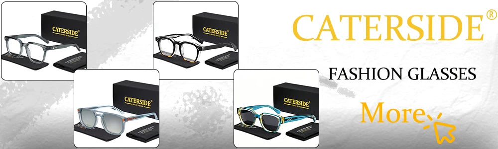 Caterside Nové retro polarizované pánské sluneční brýle s čtvercovým rámem z TR90, dámské sluneční brýle, outdoor, řízení, rybaření, UV400, dárek