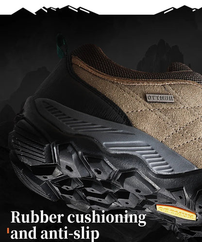 HUMTTO Wanderschuhe für Herren, luxuriöse Designer-Winter-Kletter- und Trekking-Sneaker aus Leder, Outdoor-Sport- und Arbeitsschuhe für Herren 110282A