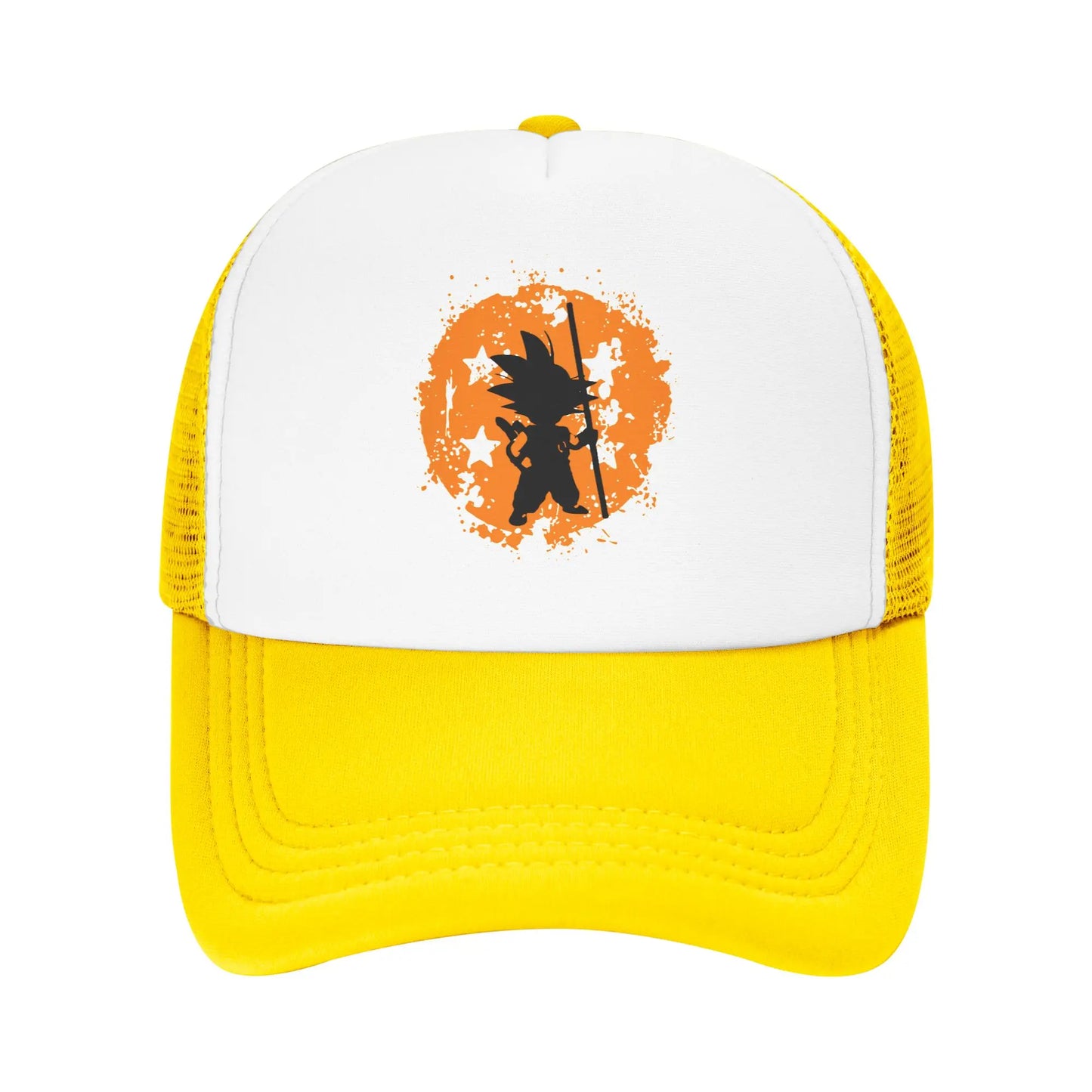 Unisex Dragon Ball Z Goku Dbz Trucker Hats Outdoor Mesh Baseball Caps Snapback Caps Hats Sun Caps Trucker Cap High Quality, Produit gaming premium Fraquane
